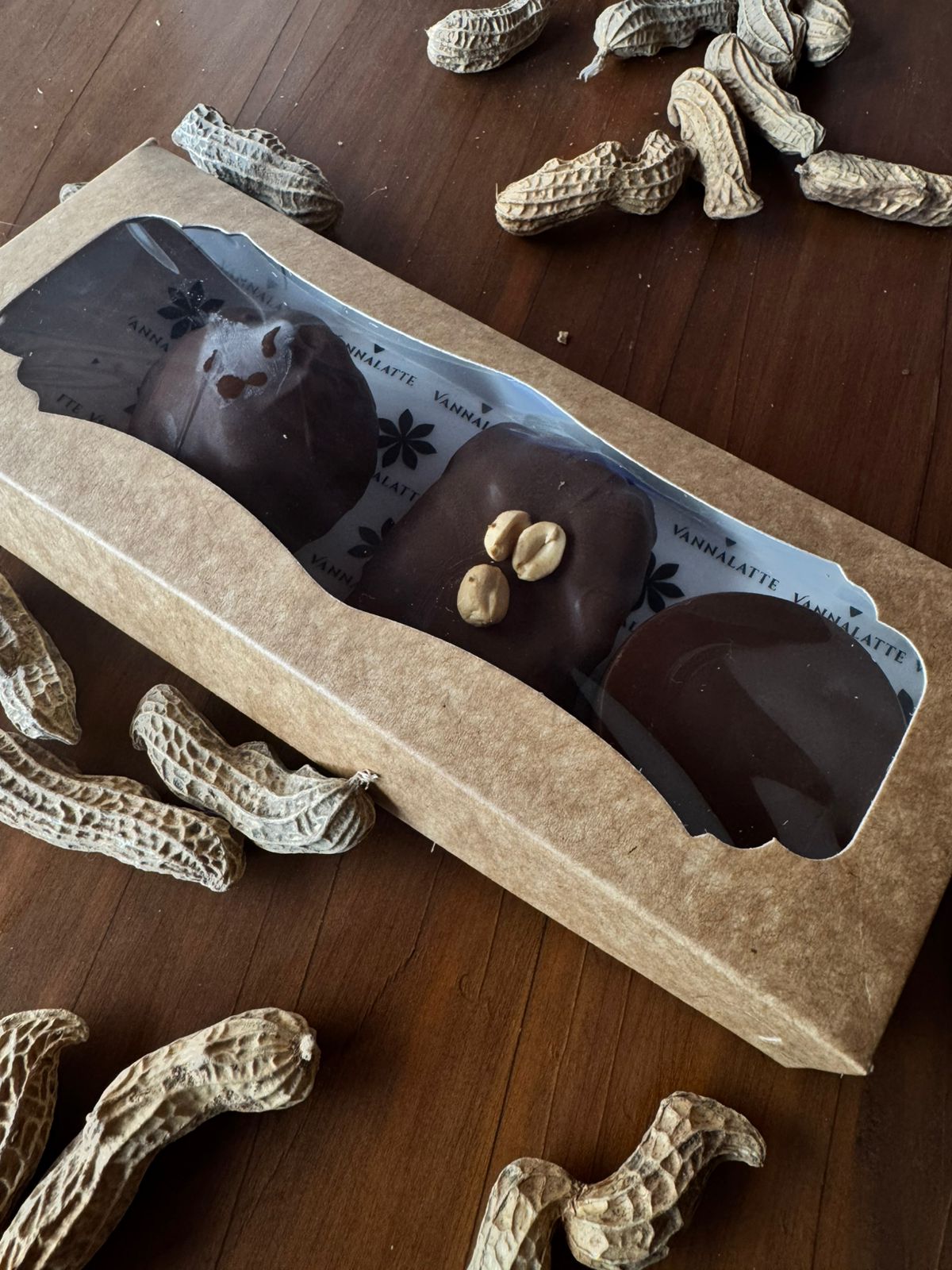 Caja de 3 chocolates fit a elección